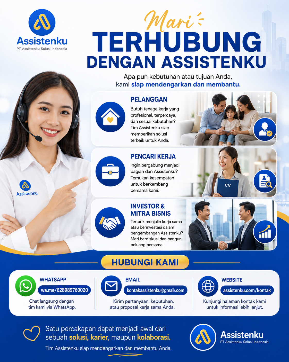Hubungi Assistenku